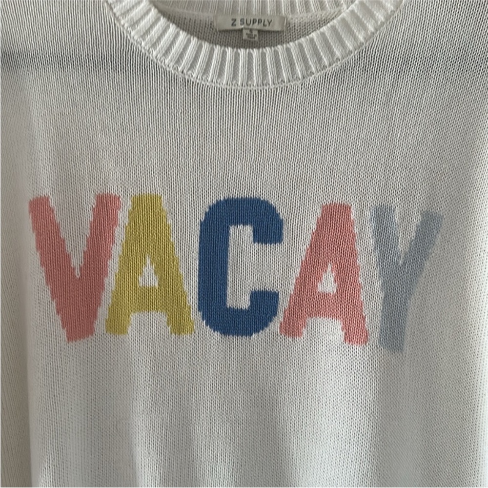 Z SUPPLY Sienna Vacay Sweater Size small - Picture 6 of 8